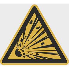 Coperture in feltro Hazard signs, hazard: explosive material, pack