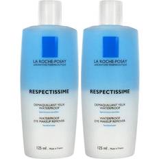 La roche posay eye makeup remover La Roche-Posay Respectissime Waterproof Eye Makeup Remover - 2 x 125 ml