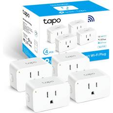 Switches TP-Link Tapo Smart Plug Mini 15A, Smart Home Wi-Fi Plug, Super Easy Setup, Compatible with Alexa & Google Home, No Hub Required, UL Certified, 2.4G