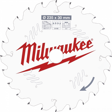 Milwaukee 235mm 24T Wood Cutting Circular Saw Blade