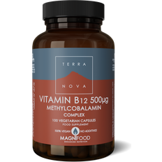 Terranova Vitamin B12 500Ug Complex Vegicaps 100