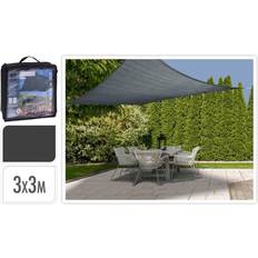 ProGarden Shade Cloth Dark Grey Square Sun Sail Awning