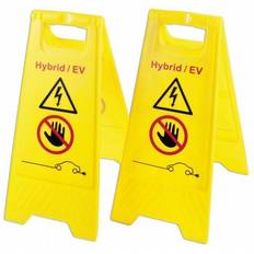 Ligne laser horizontale Pistolets Électriques Laser 7521 2 Piece EV/Hybrid Floor Warning Signs