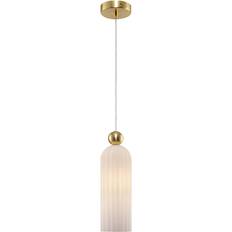 Oro Lampade da soffitto Maytoni Contemporanea Metallo Oro 1 Luci Diffusore Lampada a Sospensione