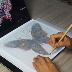 Led tegneplade 24.se Drawing Board With LED Light