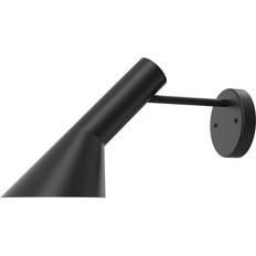 Aj lampe sort Louis Poulsen AJ SW Hardwired Vægarmatur ∅ 9cm