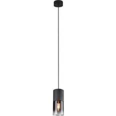 Trio Lighting Pendellampor Trio Lighting Hanging Smoke pendant the ROBIN Pendellampa