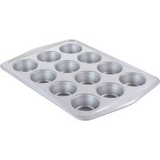 Carbon Steel Muffin Trays Martha Stewart 12-Cup Non-Stick Muffin Tray 15.75x11.25 "