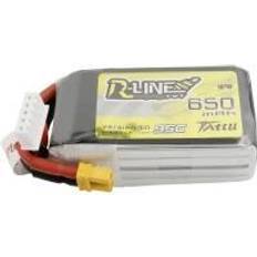 Tattu Tattu Modelbyggeri-batteripakke (LiPo) 14.8 V 650 mAh Celletal: 4 95 C Softcase XT30