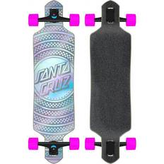 Maple Longboards Santa Cruz Prismatic Dot Drop Through Longboard Cruzer 36"