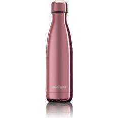 Vaaleanpunainen Vauvan termokset Miniland Termospullo deluxe rose kromi 500 ml, kromi-efekti