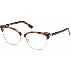 Läsglasögon fodral Guess Brun Browline Optiska Bågar med Fodral GU2945