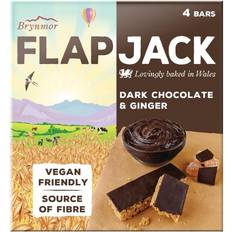 Flapjack Brynmor Flapjack Multipack Dark Chocolate & Ginger 40g 4st