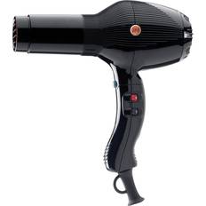 Gamma+ Hairdryers Gamma+ 5555 Professional Turbo Tourmaline Super Hot 3-Heat/Speed Hair Dryer Black