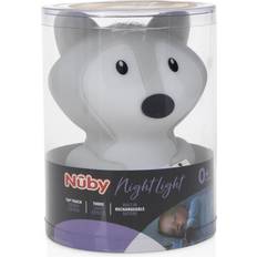 Color changing lights for room Nuby Fox Silicone Rechargeable, Color Changing Touch Night Light