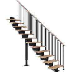 Straight Stairs Dolle Dubai Ligeløb Sort 9005-CLASSIC III