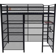 Bunk Beds X-Rocker Battle Den Gaming Bunk Bed 104.9x198.1cm