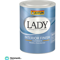 Lady interior finish Jotun Snickerifärg Lady Interior Finish Træmaling Hvid 2.7L