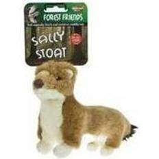 Sally Stoat Squeaky Dog Toy Size: