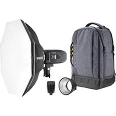 Studio Lighting Westcott FJ400 Strobe 1-Light Backpack Kit w/FJ-X3s Wireless Trigger for Sony