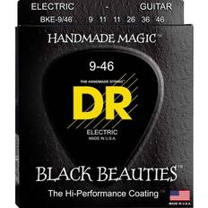 DR Strings DR Strings BKE-9/46 Black Beauties black el-guitar-strenge, 009-046