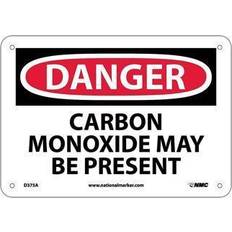 Padlocks Marker Carbon Monoxide May 7X10 .040 Sign