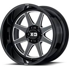 Car Rims Wheels XD844 Pike, 20x9 with 5x127 Bolt Pattern Gloss