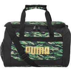 Puma Kids' Evercat Transformation Duffel, Green Camo/Gold, One-Size