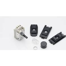 Varilight 2-Way Push-On/Off Rotary LED Dimmer 0-100W (1 Grid Space) Powergrid Module in Black