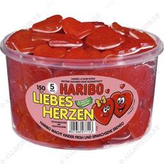 Süßwaren & Kuchen Haribo Liebes Herzen 1200g 150Stk.