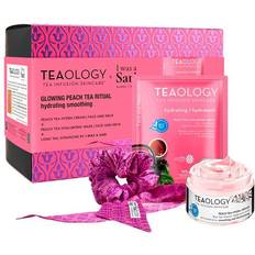 Sans Huile Minérale Boîtes cadeau et Ensembles Teaology Thé À La Pêche Hydra Crème Lot 3 pz