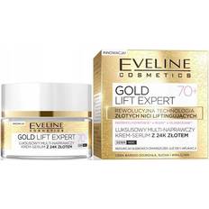 Eveline Cosmetics Cure del viso Eveline Cosmetics Crema Siero Ultra Rivitalizzante 70+ Gold Lift Expert 50 ml 50ml