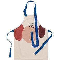 Ferm LIVING Forklæder ferm LIVING Elephant Apron Forklæde Beige, Hvid