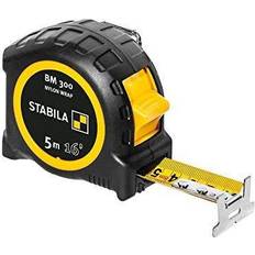 Aluminium Målebånd Stabila BM 300, 5 5 Black/Yellow,BM 300 Measurement Tape