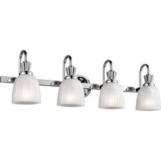 Kichler LED-badrumsvägglampa Cora, 4 Väggarmatur