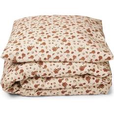 Beige Sengetøy Nuuroo Baby Bed Linen Autumn Leaf 70x100cm