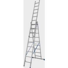 Kombileitern Krause Multi-purpose ladder, 3 parts, with removable ladder element, 3 x 9 rungs