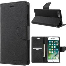 MERCURY GOOSPERY Leather Wallet Case for iPhone 7 Plus/8 Plus Sort