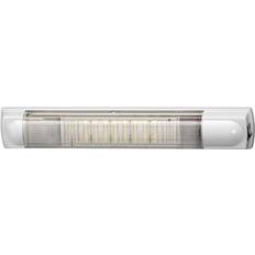 hvid led lysstofarmatur