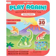 Ooly Ooly Klistermärken Återanvändbara 30 st. Vågade Dinos One Size Ooly Klistermärken