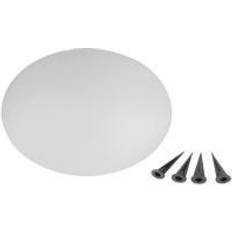 Lyskilder Müller Licht Solcelle-dekorationslys tint Calluna Solar 25 cm, white color 404072 LED (RGB) 0.5 W RGBW Hvid