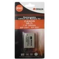 Braun oplader Braun Braun B143 NB-7L Canon