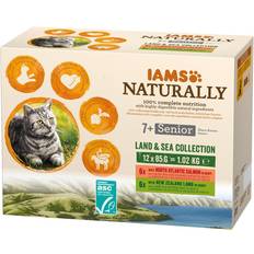 IAMS Animali domestici IAMS Naturally Senior Land & Sea Collection