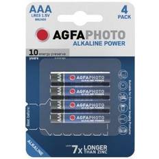 AgfaPhoto AAA 4-pack AgfaPhoto batteri Alkaline, 1,5V
