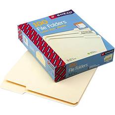 Office Supplies Manila File Folders, 1/3-cut Tabs: Letter