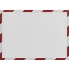 Magneetlijsten Magnetoplan Magnetisch Frame A3 Rood/Wit 5 Stuks