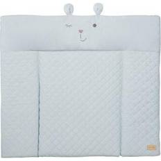 Roba Matelas à langer Roba Matelas à Langer Style 85 x 75 cm Imperméable Doux et Facile à Nettoyer Bleu Clair Visage d'Ours