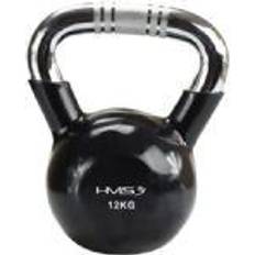 Chrome cast HMS Kettlebell Cast iron KTC16 handle chrome knurled 16 kg (17-64-075)