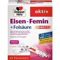 Vitamine & Nahrungsergänzung Doppelherz Health Products for women Jern-Femin DIRECT Vitamin C + B6 + B12