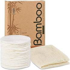 Baumwollpads Pack Reusable Cotton Face Pads, Washable Bamboo makeup Remover Rounds